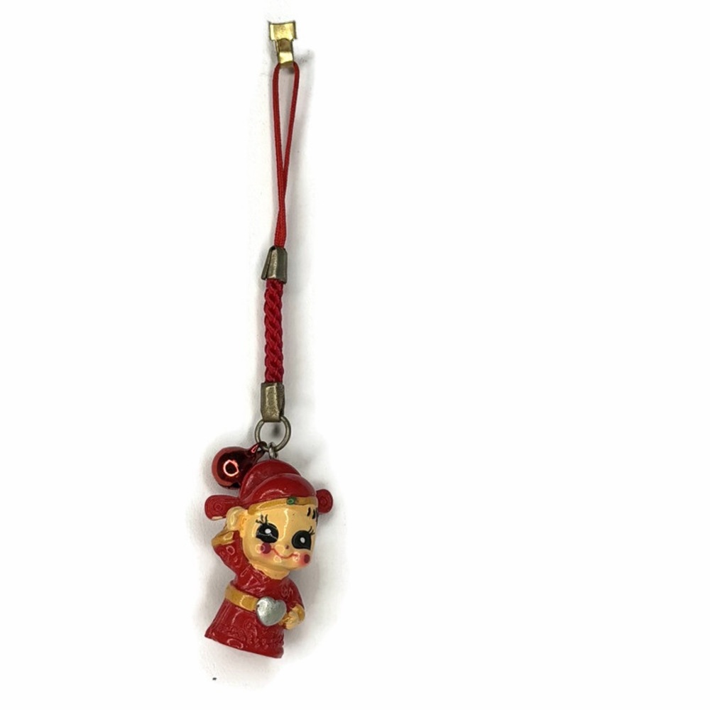 Red Male Character Charm